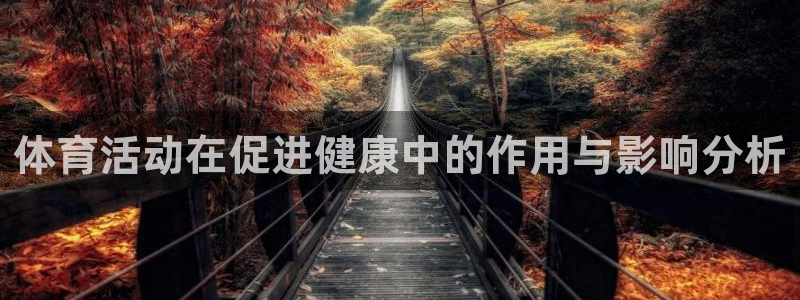 意昂平台总代理：体育活动在促进健康中的作用与影响分析