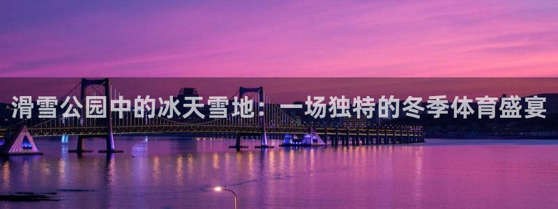 意昂4登录：滑雪公园中的冰天雪地：一场独特的冬季体育盛宴