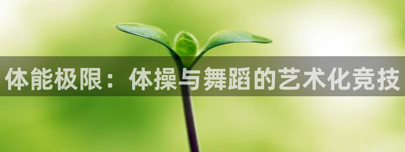 意昂平台招商：体能极限：体操与舞蹈的艺术化竞技