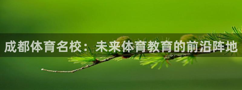 意昂5：成都体育名校：未来体育教育的前沿阵地